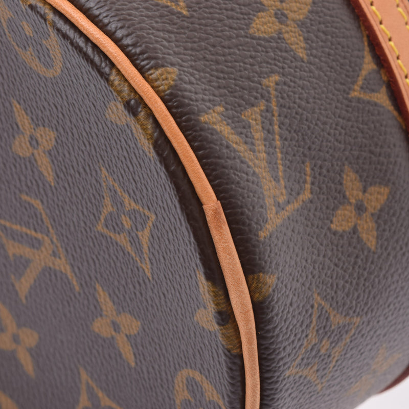 LOUIS VUITTON Louis Vuitton Monogram Papillon PM Brown M51386 Ladies Monogram Canvas Handbag B Rank Used Ginzo