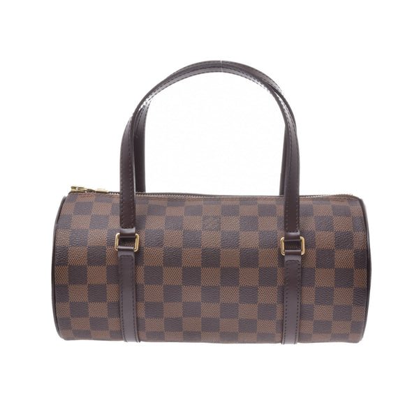 LOUIS VUITTON路易威登Damier Papillon PM棕色N51304女士手提包A级二手Ginzo