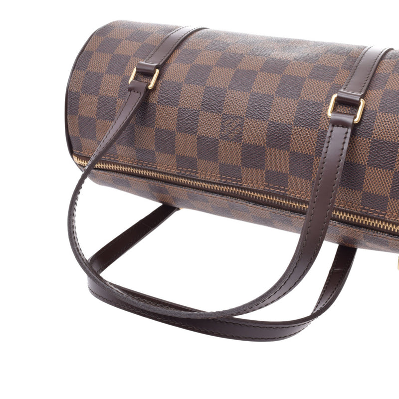 LOUIS VUITTON路易威登Damier Papillon PM棕色N51304女士手提包A级二手Ginzo