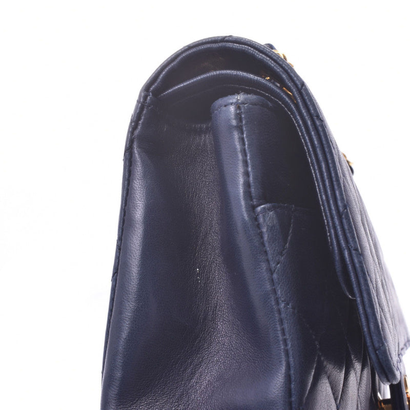 CHANEL CHANEL Matrasse Chain Shoulder Bag Gold Metal Fittings Ladies Lambskin Shoulder Bag AB Rank Used Ginzo