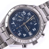 OMEGA Omega Speedmaster 3513.82 boys SS watch automatic blue dial a rank used silver stock