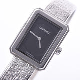 CHANEL Chanel boyfriend tweed-like breath H4876 Lady's SS watch quartz lindera board AB rank used silver storehouse