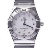 OMEGA Omega Constellation Mini My Choice 1561.71 Ladies SS Watch Quartz Shell Dial A Rank Used Ginzo