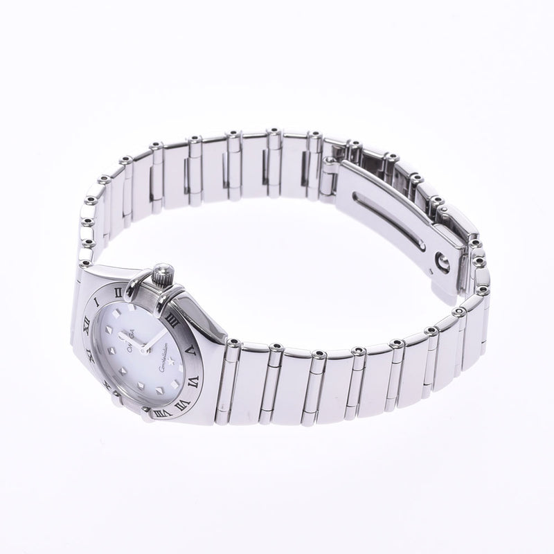 OMEGA Omega Constellation Mini My Choice 1561.71 Ladies SS Watch Quartz Shell Dial A Rank Used Ginzo