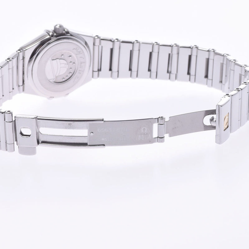 OMEGA Omega Constellation Mini My Choice 1561.71 Ladies SS Watch Quartz Shell Dial A Rank Used Ginzo