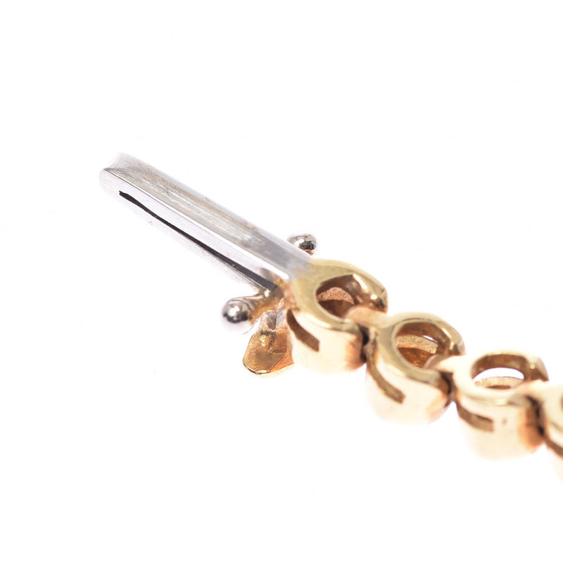 WALTHAM ウォルサム 263 93270.65 レディース YG ダイヤ 腕時計 クオーツ シャンパン文字盤 Aランク 中古 銀蔵