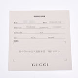GUCCI Gucci G Timeless Flower 126.4 Unisex SS/Leather Watch Quartz Beige Dial A Rank Used Ginzo