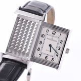 JAEGER-LECOULTRE Jaguar LeCoultre Levelso Classic 252.8.47 Boys SS/Leather Watch Quartz Silver Dial AB Rank Used Ginzo