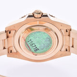 ROLEX Rolex GMT Master 2 Black Bezel 116718LN Men's YG Watch Automatic Green Dial A Rank Used Ginzo