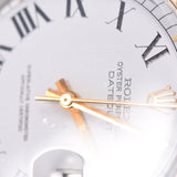 ROLEX ロレックス オイスターパーペチュアル デイトジャスト バックリーダイヤル 巻きブレス 1601 ボーイズ 14K/SS 腕時計 自動巻き 白文字盤 ABランク 中古 銀蔵
