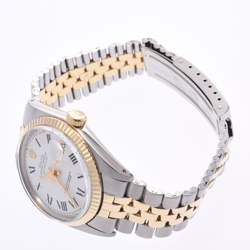 Rolex Oyster Perpetual Datejust Buckley Dial Winding Breath Boys 