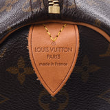 LOUIS VUITTON ルイヴィトン モノグラム スピーディ35 ブラウン M41524 ユニセックス ハンドバッグ ABランク 中古 銀蔵