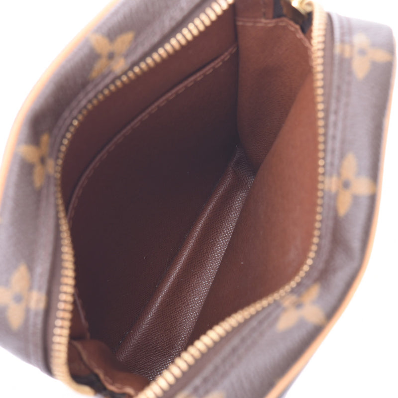 LOUIS VUITTON Louis Vuitton Danube Brown M45266 Unisex Monogram Canvas Shoulder Bag B Rank Used Ginzo