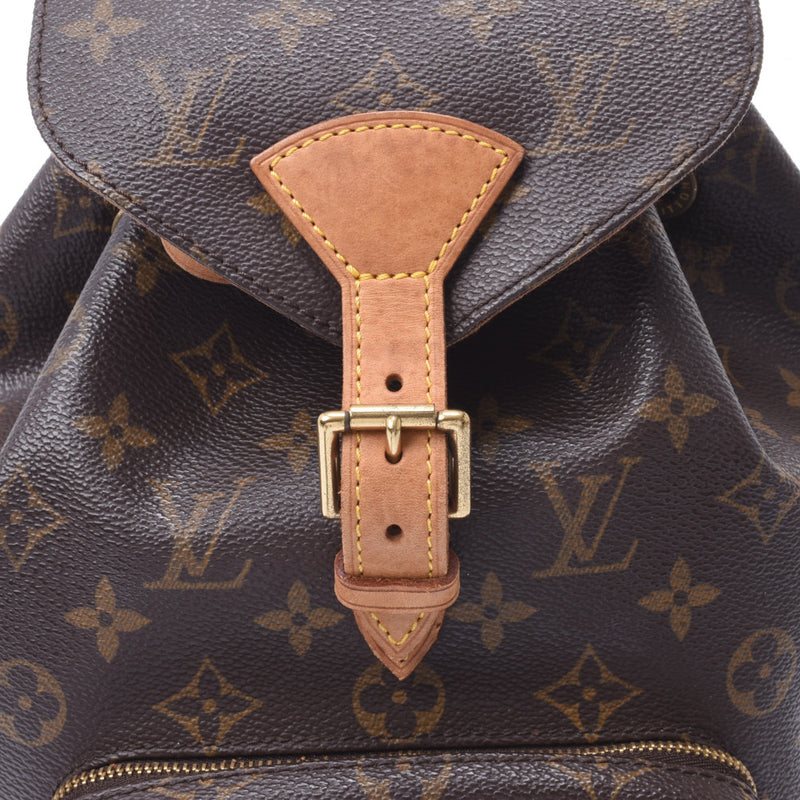 Louis Vuitton Monogram mon sly brown m51136 Unisex Monogram canvas Backpack