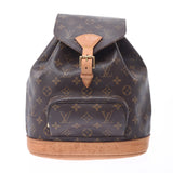 Louis Vuitton Monogram mon sly brown m51136 Unisex Monogram canvas Backpack