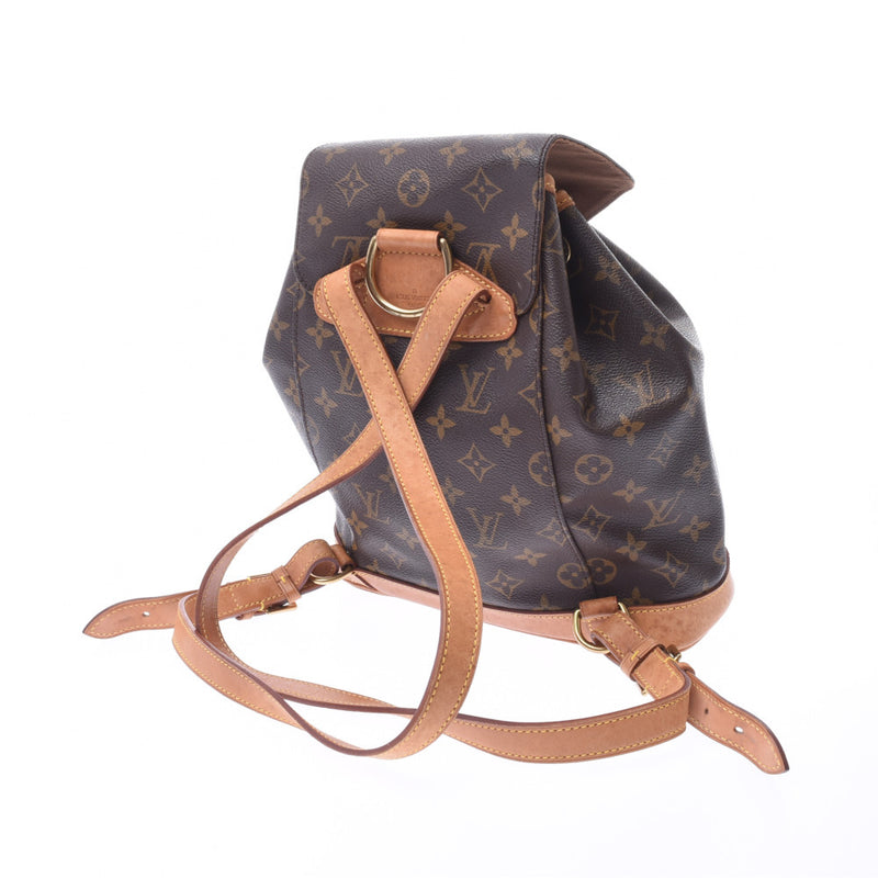 Louis Vuitton Monogram mon sly brown m51136 Unisex Monogram canvas Backpack