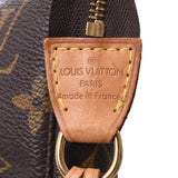 LOUIS VUITTON Louis Vuitton Monogram Pochette Accessoir Brown M51980 Ladies Monogram Canvas Accessory Pouch B Rank Used Ginzo