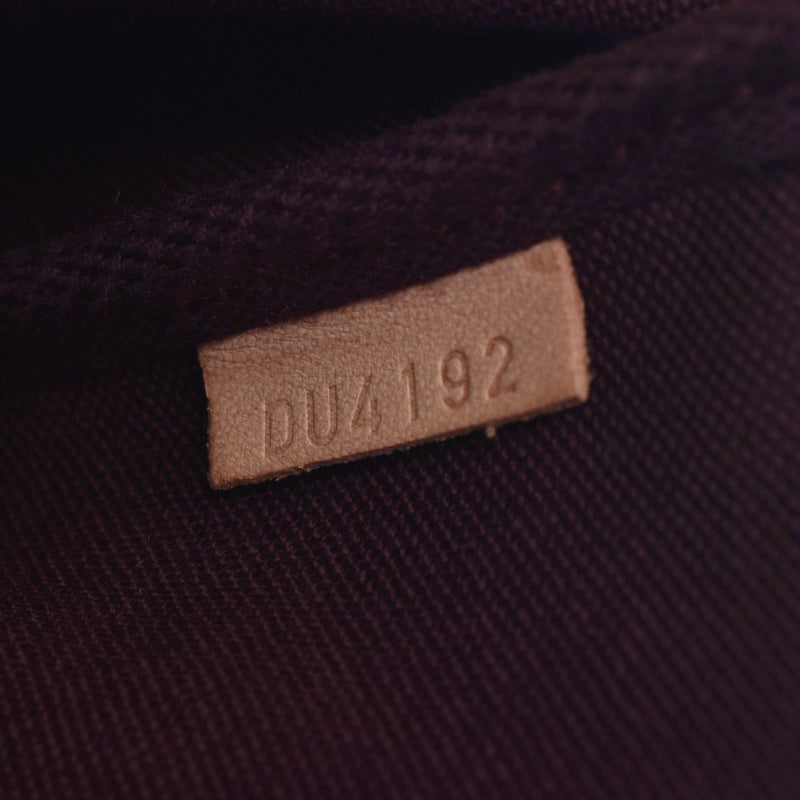 LOUIS VUITTON Louis Vuitton Monogram Fabolitt MM 2WAY Bag Brown M40718 Women's Monogram Canvas Leather Shoulder Bag Shin-Do Used Ginzo
