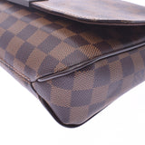 LOUIS VUITTON Louis Vuitton Damier District PM Brown N41213 Unisex Shoulder Bag A Rank Used Ginzo