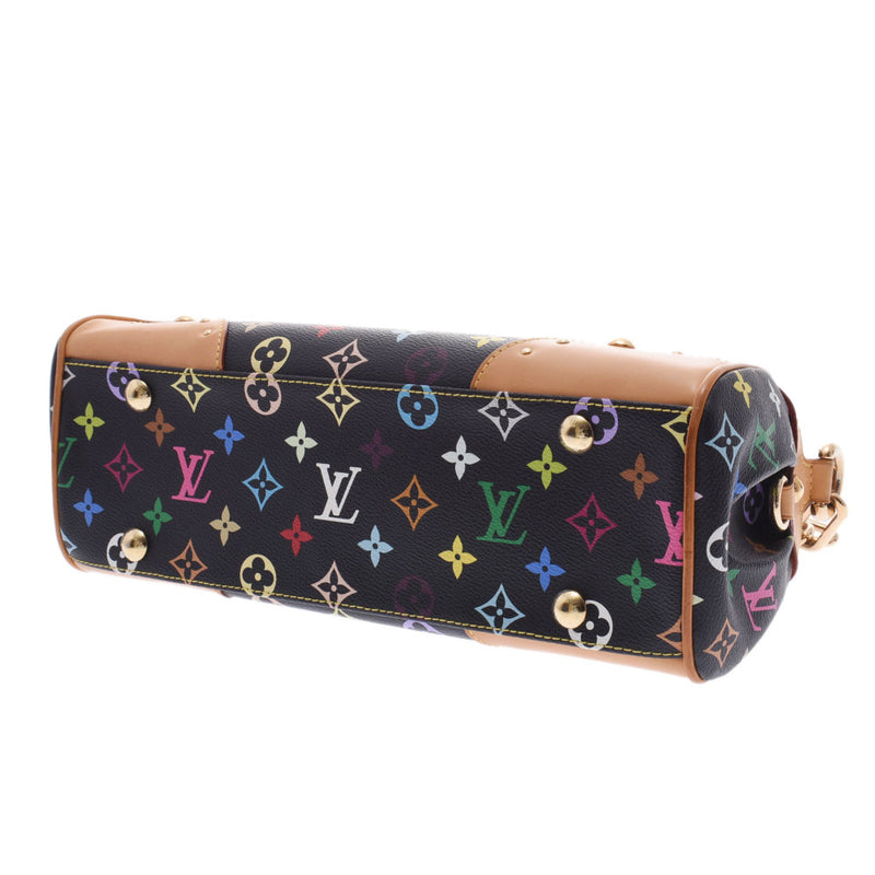 路易威登（Louis Vuitton）路易威登（Louis Vuitton）多色Beverly MM黑色M40204女士Monogram多色皮革手提包AB等级二手Ginzo