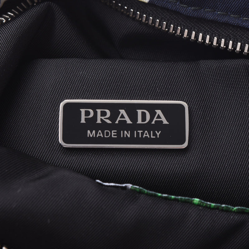 PRADA Prada 2WAY bag Universal Studio Corabo Blue 1 BA252 Unisex Nylon Sholder Bag A Rank A Rank Used Ginzō