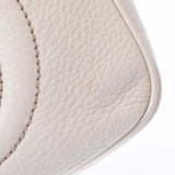 GUCCI グッチ ソーホー アイボリー系 308864 レディース カーフ ショルダーバッグ ABランク 中古 銀蔵