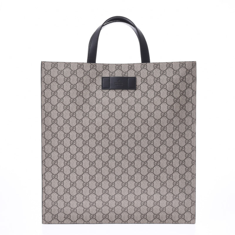 456217 Gucci GG スプリーム 2WAY bag beige / black unisex tote bag 