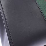 古奇西尔维奥2way袋黑色×绿色/红金金属配件460381妇女的皮革手袋AB排名使用银