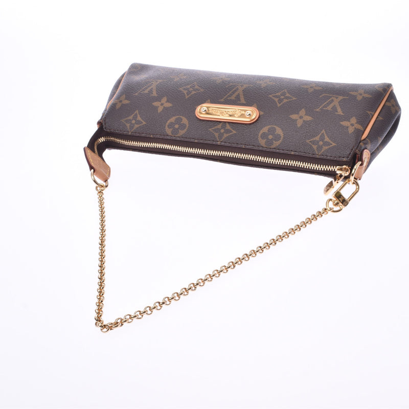 LOUIS VUITTON 路易威登单字伊娃 2WAY 包棕色 M95567 女士单色帆布肩包 A 级二手银藏