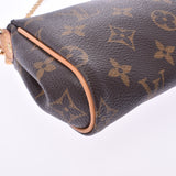 LOUIS VUITTON 路易威登单字伊娃 2WAY 包棕色 M95567 女士单色帆布肩包 A 级二手银藏