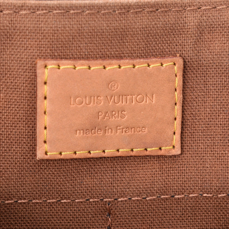 LOUIS VUITTON Louis Vuitton Monogram Popincourt Ron Brown M40008 Unisex Monogram Canvas Shoulder Bag B Rank Used Ginzo