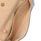 LOUIS VUITTON Louis Vuitton monogram pochette twin GM brown M51852 Lady's monogram canvas shoulder bag B rank used silver storehouse