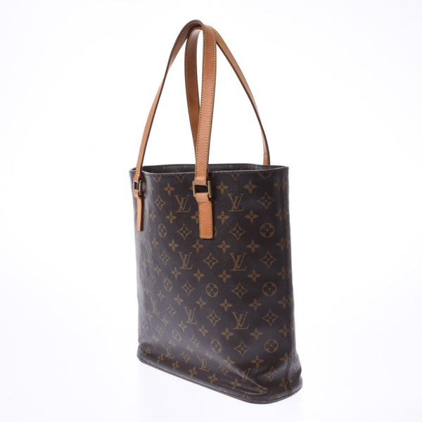 LOUIS VUITTON Louis Vuitton Monogram Vavan GM Brown M51170 Unisex Monogram Canvas Tote Bag B Rank Used Ginzo