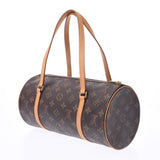 LOUIS VUITTON ルイヴィトン モノグラム パピヨンGM ブラウン M51385 レディース モノグラムキャンバス ハンドバッグ ABランク 中古 銀蔵