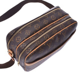 LOUIS VUITTON ルイヴィトン モノグラム リポーターPM ブラウン M45254 ユニセックス モノグラムキャンバス ショルダーバッグ Bランク 中古 銀蔵