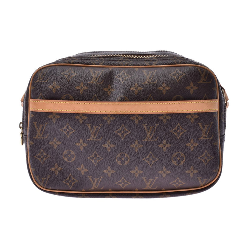 LOUIS VUITTON ルイヴィトン モノグラム リポーターPM ブラウン M45254 ユニセックス モノグラムキャンバス ショルダーバッグ Bランク 中古 銀蔵