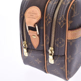 LOUIS VUITTON ルイヴィトン モノグラム リポーターPM ブラウン M45254 ユニセックス モノグラムキャンバス レザー ショルダーバッグ Bランク 中古 銀蔵