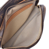 LOUIS VUITTON ルイヴィトン モノグラム リポーターPM ブラウン M45254 ユニセックス モノグラムキャンバス レザー ショルダーバッグ Bランク 中古 銀蔵