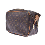 LOUIS VUITTON ルイヴィトン モノグラム リポーターPM ブラウン M45254 ユニセックス モノグラムキャンバス レザー ショルダーバッグ Bランク 中古 銀蔵