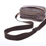 LOUIS VUITTON ルイヴィトン モノグラム リポーターPM ブラウン M45254 ユニセックス モノグラムキャンバス レザー ショルダーバッグ Bランク 中古 銀蔵