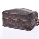 LOUIS VUITTON ルイヴィトン モノグラム リポーターPM ブラウン M45254 ユニセックス モノグラムキャンバス レザー ショルダーバッグ Bランク 中古 銀蔵
