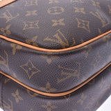 LOUIS VUITTON ルイヴィトン モノグラム リポーターPM ブラウン M45254 ユニセックス モノグラムキャンバス レザー ショルダーバッグ Bランク 中古 銀蔵