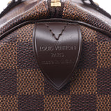 LOUIS VUITTON, Louis Vuitton Damier Speedy 30 USA made by Brown N41531 Ladies Damie Canvas handbag A Rank used silver warehouse