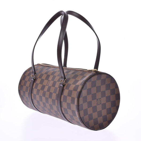 LOUIS VUITTON ルイヴィトン ダミエ パピヨンGM ブラウン N51303 レディース ハンドバッグ 未使用 銀蔵