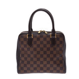 LOUIS VUITTON ルイヴィトン ダミエ ブレラ ブラウン N51150 レディース ダミエキャンバス レザー ハンドバッグ Bランク 中古 銀蔵