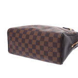 LOUIS VUITTON ルイヴィトン ダミエ ブレラ ブラウン N51150 レディース ダミエキャンバス レザー ハンドバッグ Bランク 中古 銀蔵