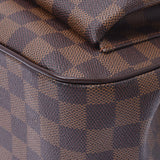 LOUIS VUITTON ルイヴィトン ダミエ ユゼス ブラウン N51128 ユニセックス ダミエキャンバス レザー トートバッグ Aランク 中古 銀蔵