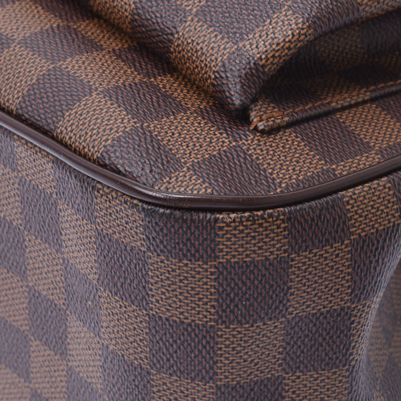 Louis Vuitton Damier Ebene Uzes Canvas Tote Bag (pre-owned) in Brown