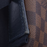 LOUIS VUITTON ルイヴィトン ダミエ スプリンター ブラウン/ネイビー N41254 メンズ ダミエキャンバス ショルダーバッグ Bランク 中古 銀蔵
