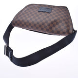 LOUIS VUITTON ルイヴィトン ダミエ スプリンター ブラウン/ネイビー N41254 メンズ ダミエキャンバス ショルダーバッグ Bランク 中古 銀蔵